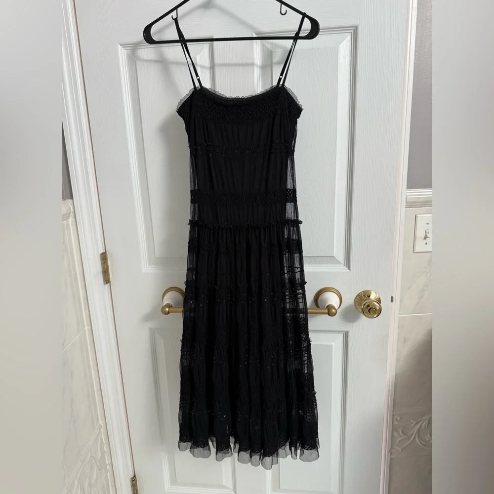 slate blue dress MOONLIT MIDI DRESS - SLATE BLUE - S - Women's Women's Dresses - Lioness Fashion